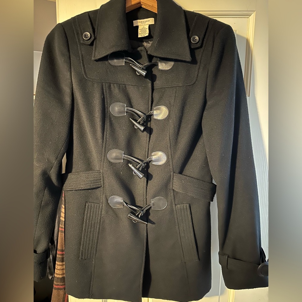 black coat by Vertigo Paris with Toggle closure